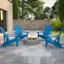 Alt View 12. Alamont Home - Charlestown Adirondack Chair (set of 4) - Blue.