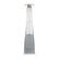 Alt View 11. Alamont Home - Sol 90" Pyramid Patio Heater - Silver.