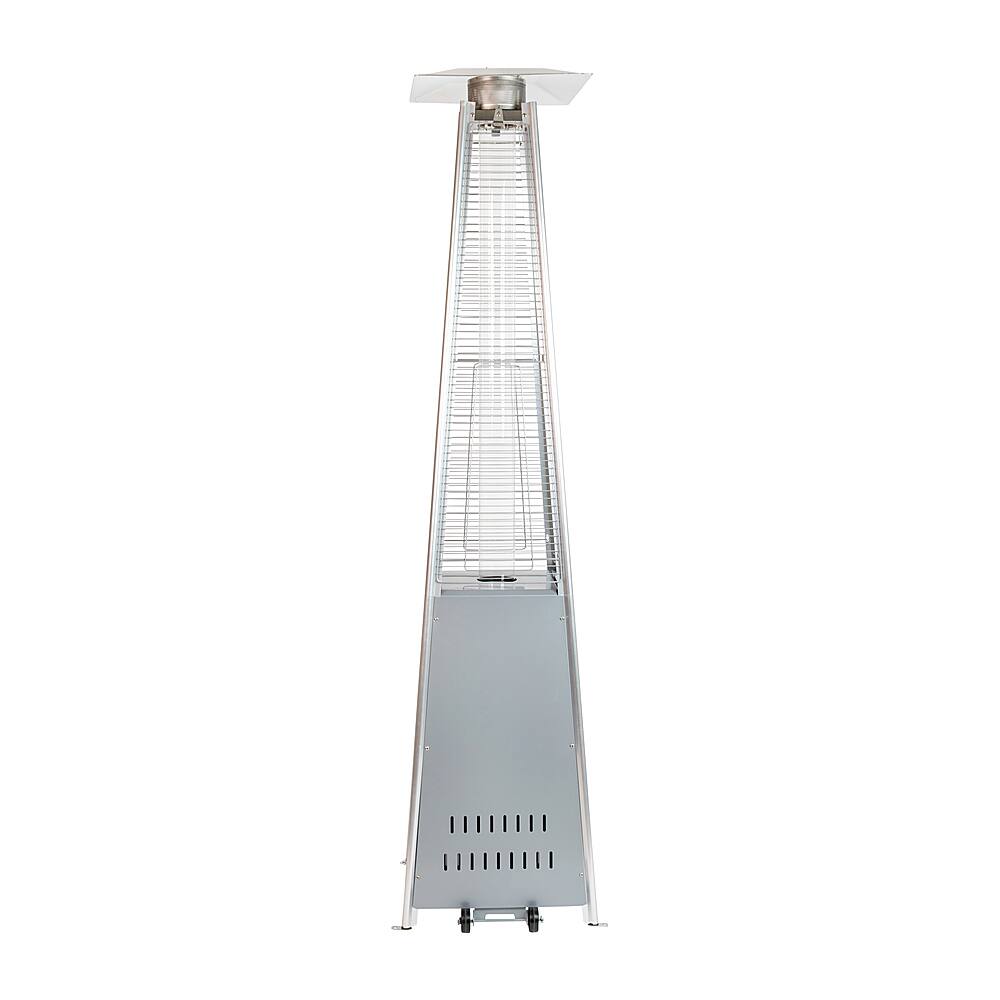 Alt View 15. Alamont Home - Sol 90" Pyramid Patio Heater - Silver.
