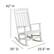 Alt View 13. Alamont Home - Winston Rocking Patio Chair (set of 2) - White.