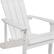 Alt View 15. Alamont Home - Charlestown Adirondack Chair - White.