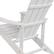 Alt View 17. Alamont Home - Charlestown Adirondack Chair - White.