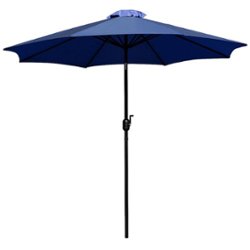 Flash Furniture - Kona Patio Umbrella - Navy - Front_Zoom