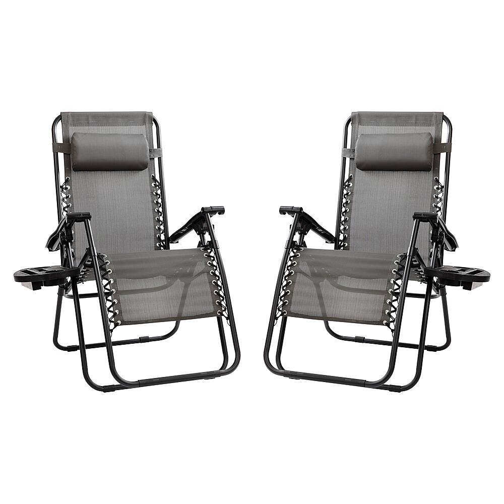 Alamont Home - Celestial Zero Gravity Chair (set of 2) - Gray