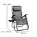 Alt View 13. Alamont Home - Celestial Zero Gravity Chair (set of 2) - Gray.