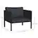 Alt View 13. Alamont Home - Lea Patio Lounge Chair - Charcoal.
