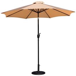 Alamont Home - Kona Patio Umbrella and Base - Tan