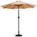 Front. Flash Furniture - Kona Patio Umbrella and Base - Tan.