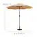 Alt View 12. Flash Furniture - Kona Patio Umbrella and Base - Tan.