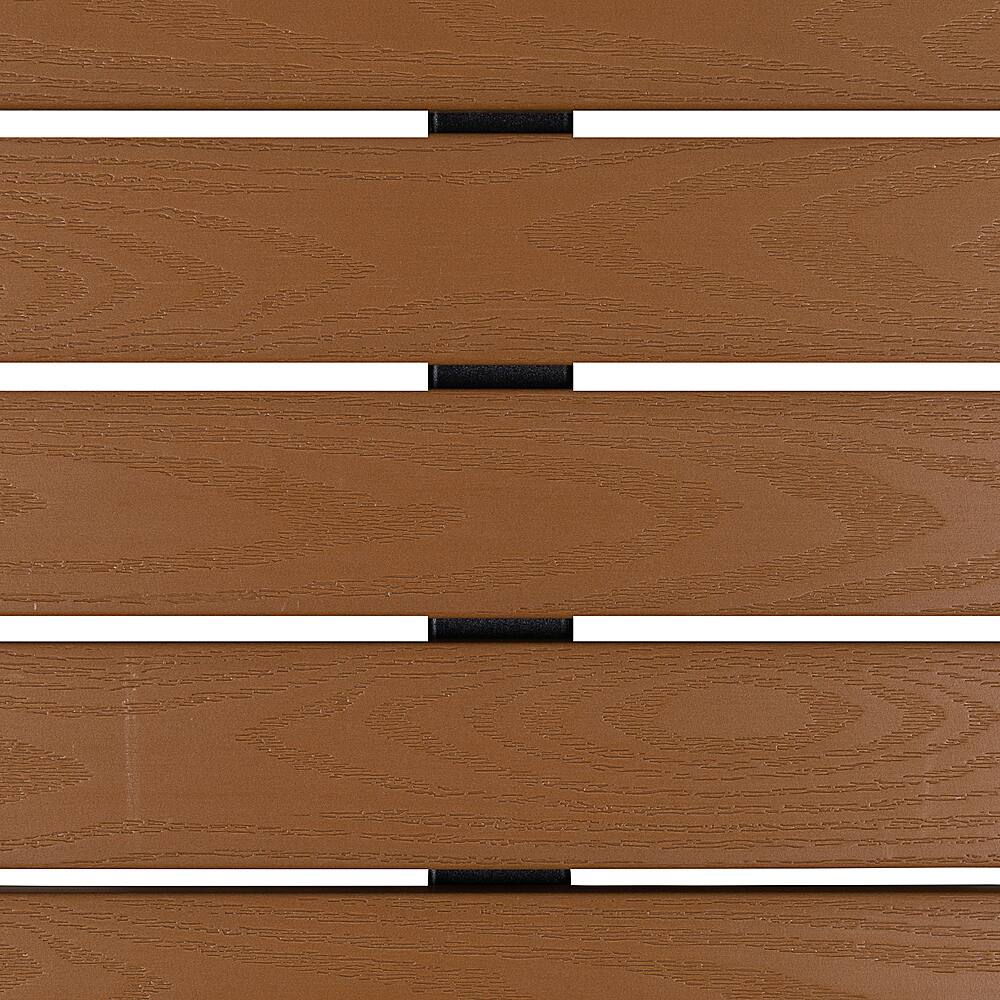 Alt View 16. Alamont Home - Lark Modern Patio Table - Teak.