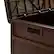 Alt View 15. Alamont Home - Nobu 120 Gallon Patio Storage Box - Brown.