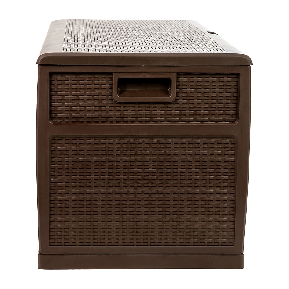 Alamont Home Nobu 120 Gallon Patio Storage Box Brown QTKTL4023BRNGG
