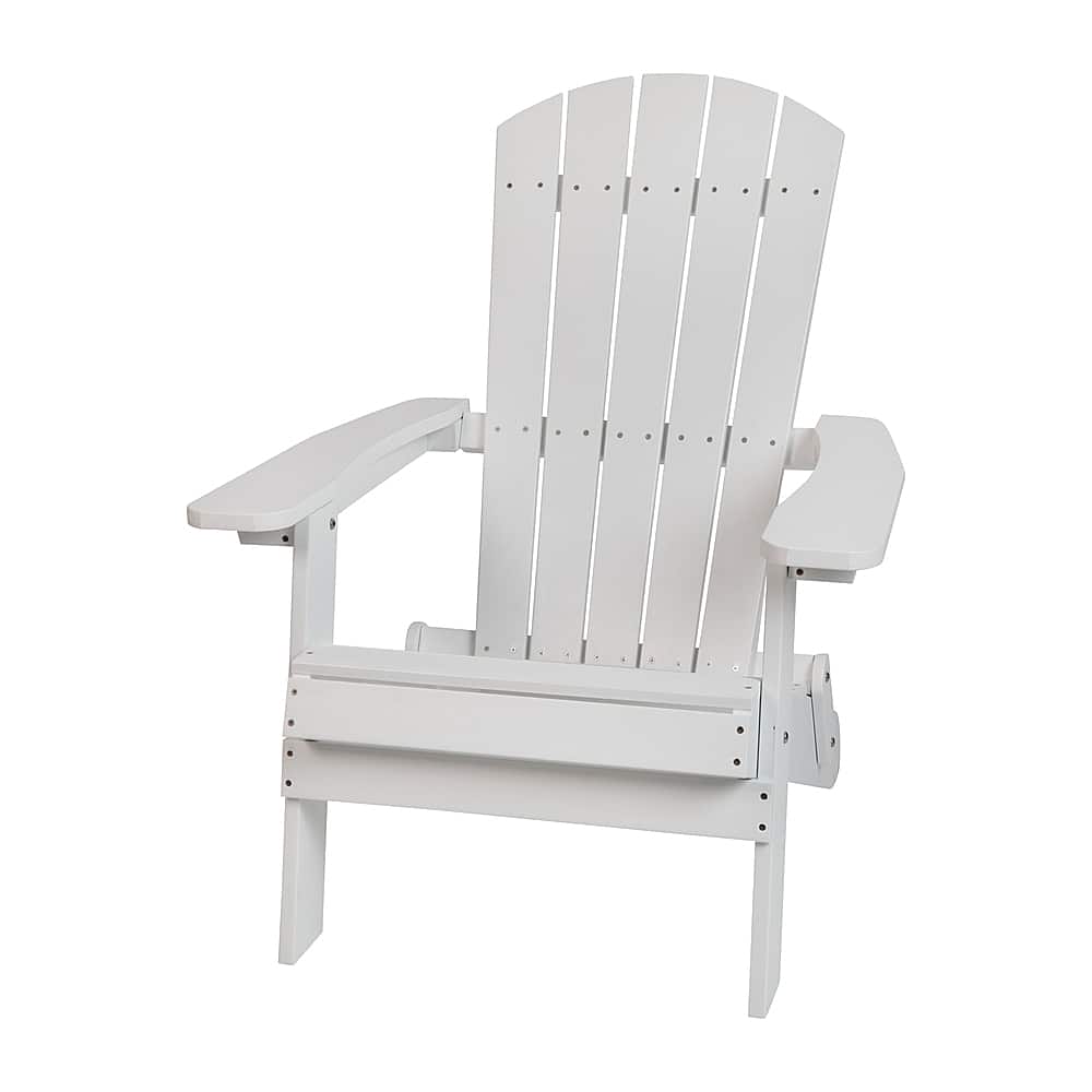 Alamont Home - Charlestown Adirondack Chair - White - Front_Zoom