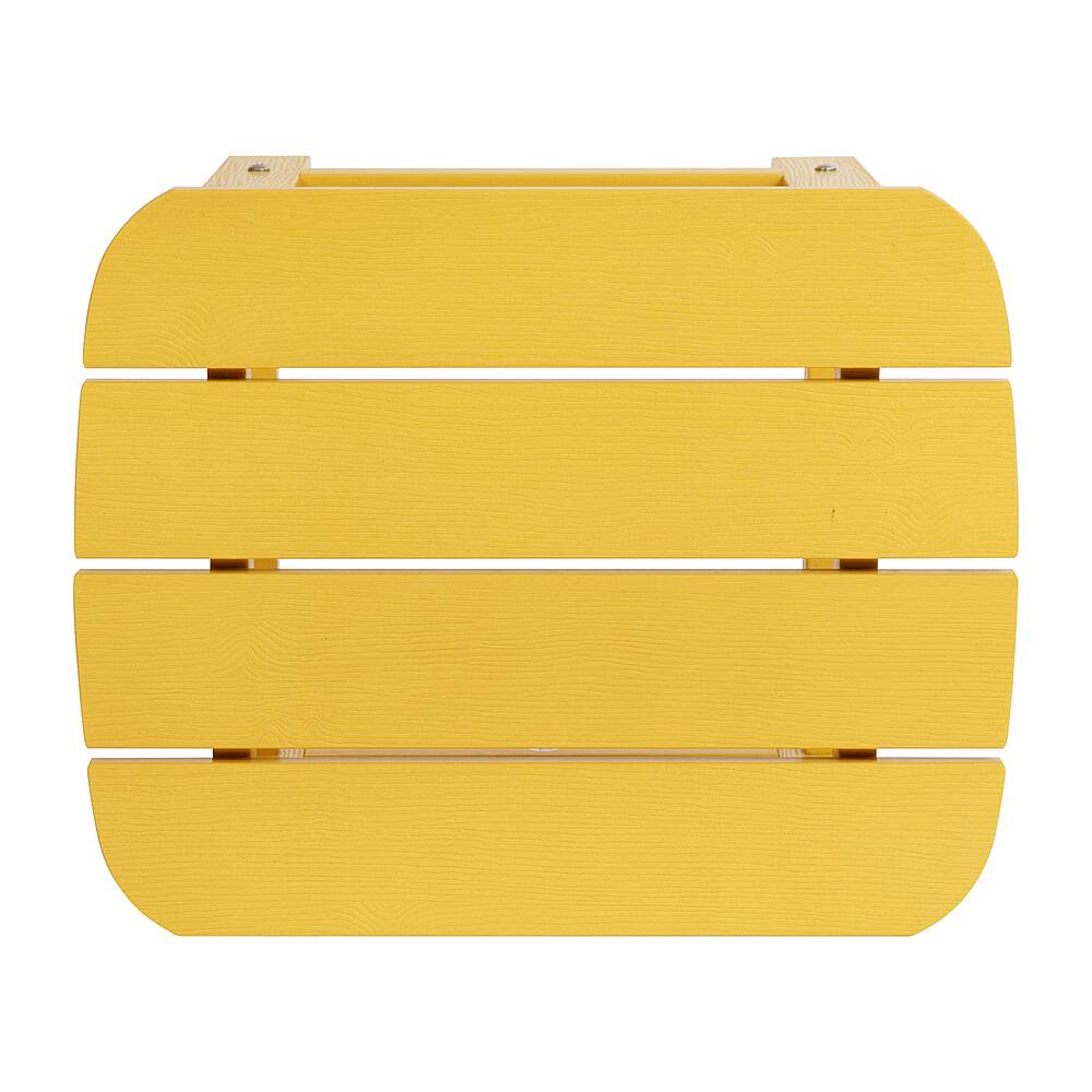 Alt View 15. Alamont Home - Charlestown Classic Adirondack Side Table - Yellow.