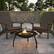 Alt View 11. Alamont Home - Chelton Fire Pit - Black.