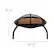 Alt View 13. Alamont Home - Chelton Fire Pit - Black.