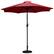 Front. Alamont Home - Kona Patio Umbrella and Base - Red.