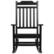Alt View 11. Alamont Home - Winston Rocking Patio Chair - Black.
