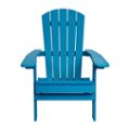 Alt View 11. Flash Furniture - Charlestown Adirondack Chair - Blue.