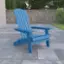 Alt View 12. Alamont Home - Charlestown Adirondack Chair - Blue.