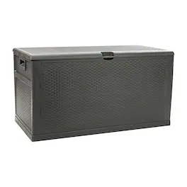 Alamont Home - Nobu 120 Gallon Patio Storage Box - Gray