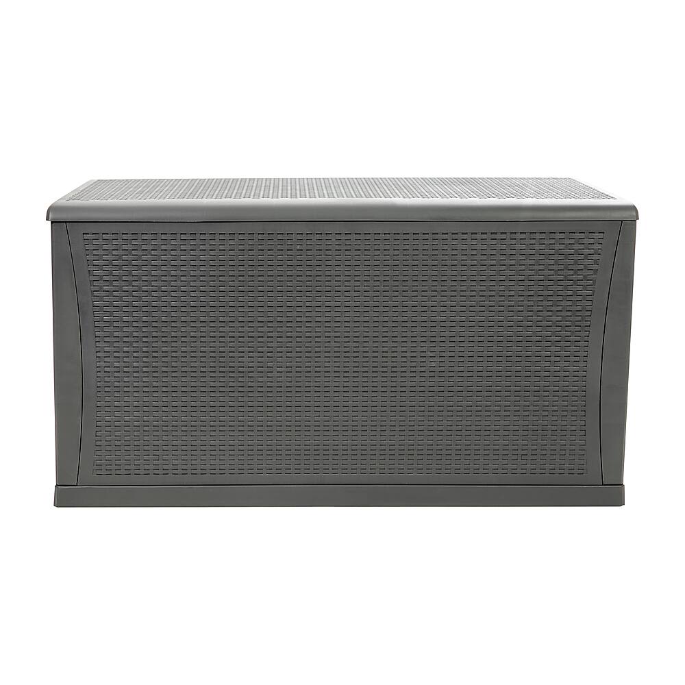 Alt View 14. Alamont Home - Nobu 120 Gallon Patio Storage Box - Gray.