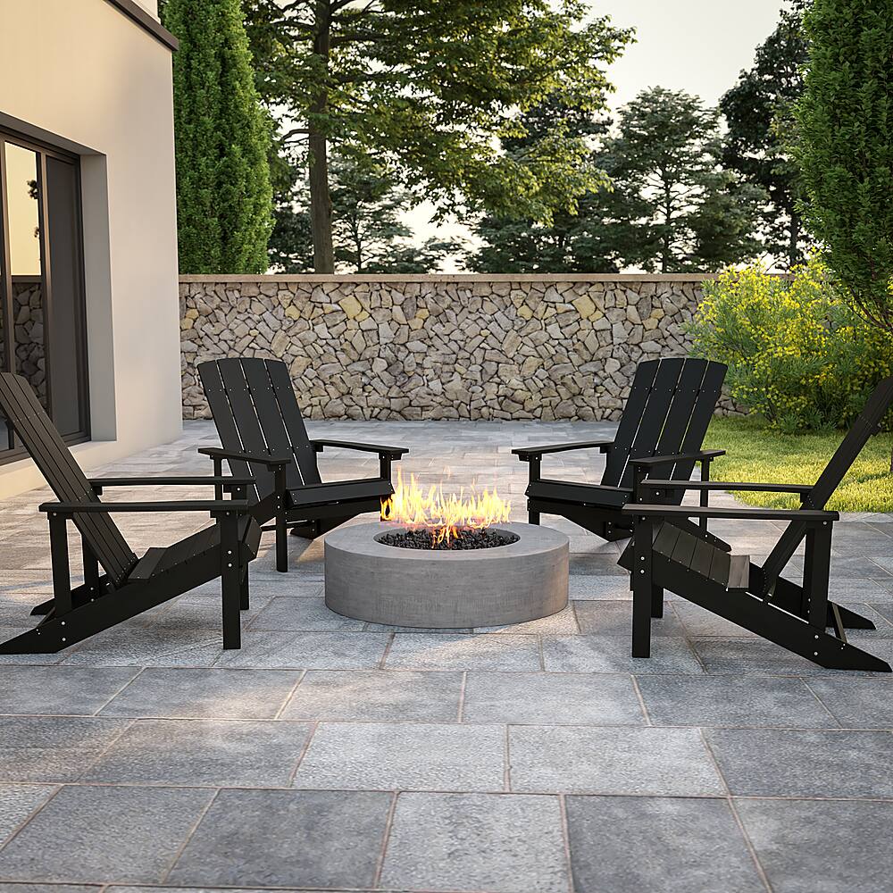 Alt View 12. Alamont Home - Charlestown Adirondack Chair (set of 4) - Slate Gray.