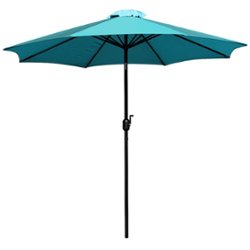 Flash Furniture - Kona Patio Umbrella - Teal - Front_Zoom