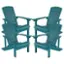 Front. Alamont Home - Charlestown Adirondack Chair (set of 4) - Sea Foam.