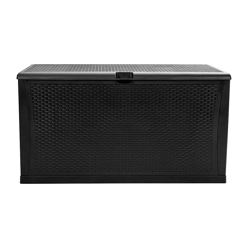 Alt View 11. Alamont Home - Nobu 120 Gallon Patio Storage Box - Black.