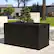Alt View 12. Alamont Home - Nobu 120 Gallon Patio Storage Box - Black.