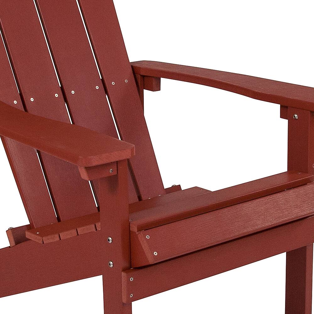 Alt View 17. Alamont Home - Charlestown Adirondack Chair (set of 4) - Red.
