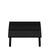 Alt View 11. Alamont Home - Sawyer Black Indoor/Outdoor Poly Resin Adirondack Style Ottoman - Black.