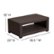 Alt View 15. Flash Furniture - Seneca Outdoor Rectangle Contemporary Resin 4 Piece Patio Set - Chocolate Brown.