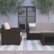 Alt View 16. Flash Furniture - Seneca Outdoor Rectangle Contemporary Resin 4 Piece Patio Set - Chocolate Brown.