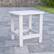 Alt View 12. Alamont Home - Charlestown Classic Adirondack Side Table - White.