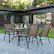 Alt View 11. Alamont Home - Brazos Outdoor Rectangle Contemporary 5 Piece Patio Set - Brown.