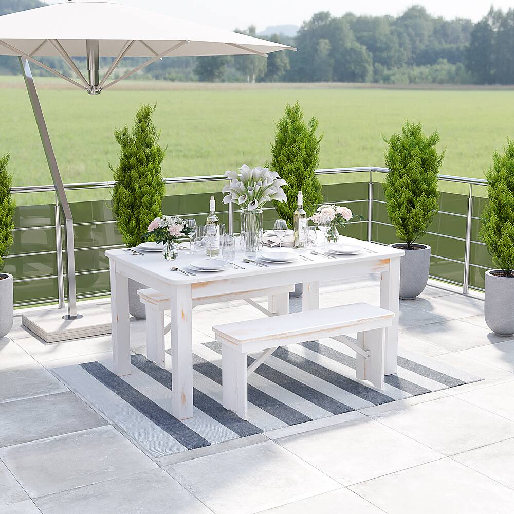 Alt View 14. Alamont Home - Melissa 5' x 7' Area Rug - Grey/ White.