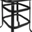 Alt View 14. Alamont Home - Brazos Outdoor Square Modern Steel 3 Piece Patio Set - Black.
