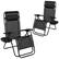 Front. Alamont Home - Celestial Zero Gravity Chair (set of 2) - Black.