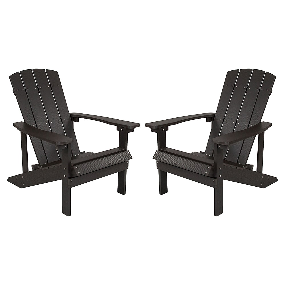 Alamont Home - Charlestown Adirondack Chair (set of 2) - Slate Gray - Front_Zoom