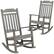 Front. Alamont Home - Winston Rocking Patio Chair (set of 2) - Gray.