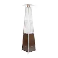 Alamont Home - Sol 90" Pyramid Patio Heater - Bronze - Front_Zoom