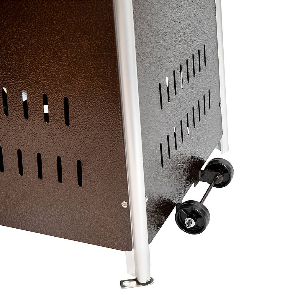 Alt View 17. Alamont Home - Sol 90" Pyramid Patio Heater - Bronze.