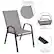 Alt View 11. Alamont Home - Brazos Patio Chair (set of 5) - Gray.