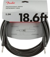 Fender - Professional Series Instrument Cable - Black - Front_Zoom