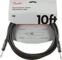 Fender - Professional Series Instrument Cable - Black - Front_Zoom