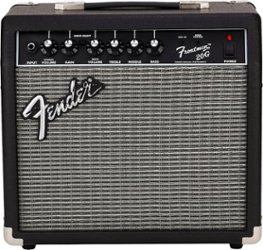 Fender - Frontman 20G RMS Power Electric Guitar Amplifier - Black - Front_Zoom