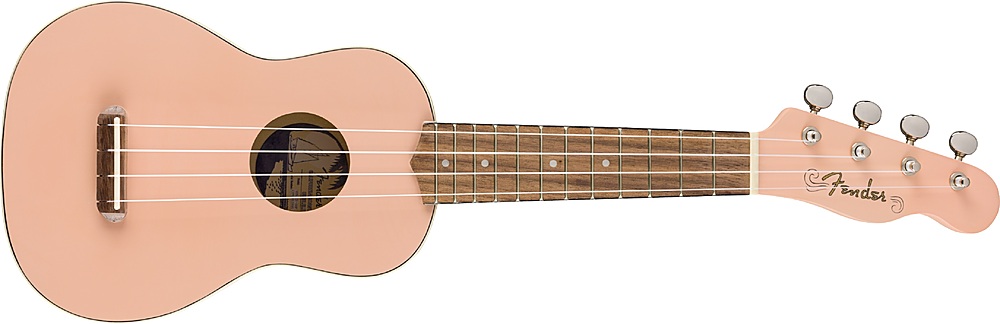 Fender Venice Soprano 4-String Ukulele Shell Pink - Best Buy
