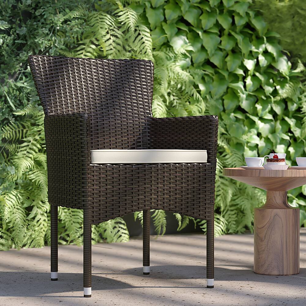 Alt View 15. Alamont Home - Maxim Patio Chair (set of 2) - Espresso/Cream.